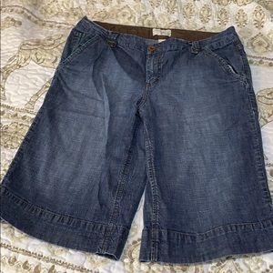 Fun denim Bermudas